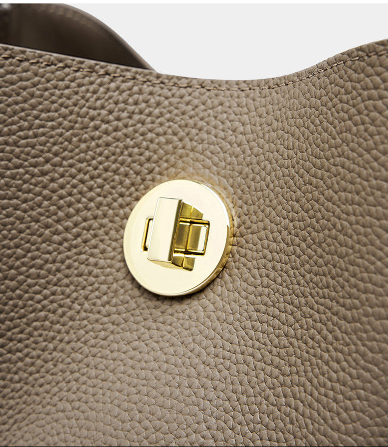Bucket Genuine Leather Orlando Bag