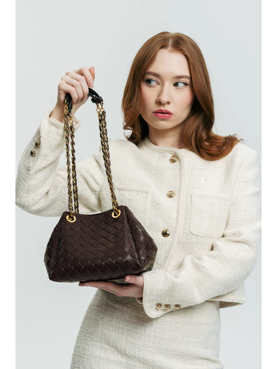 Small Woven Giulia Bag