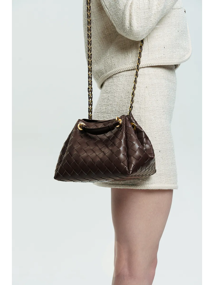 Small Woven Giulia Bag