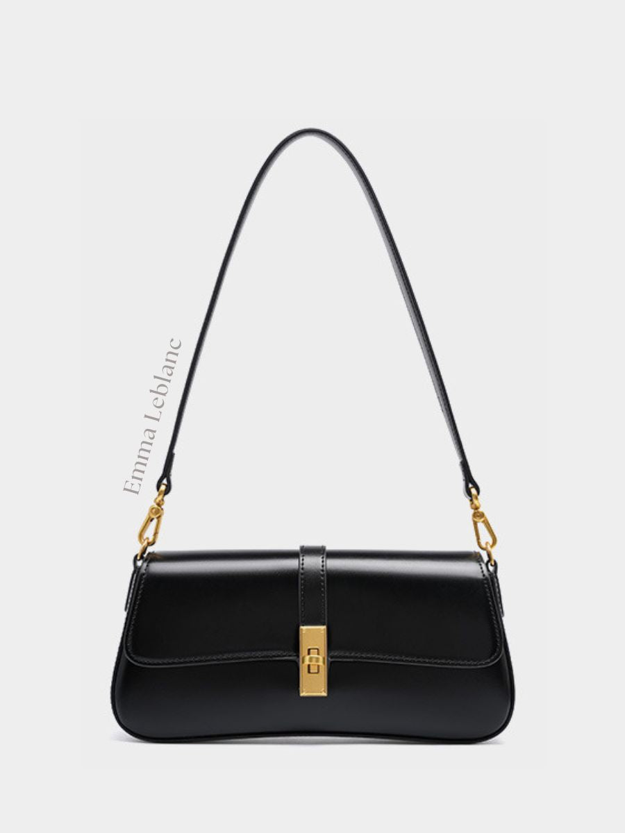 Baguette Small Leather Miami Bag