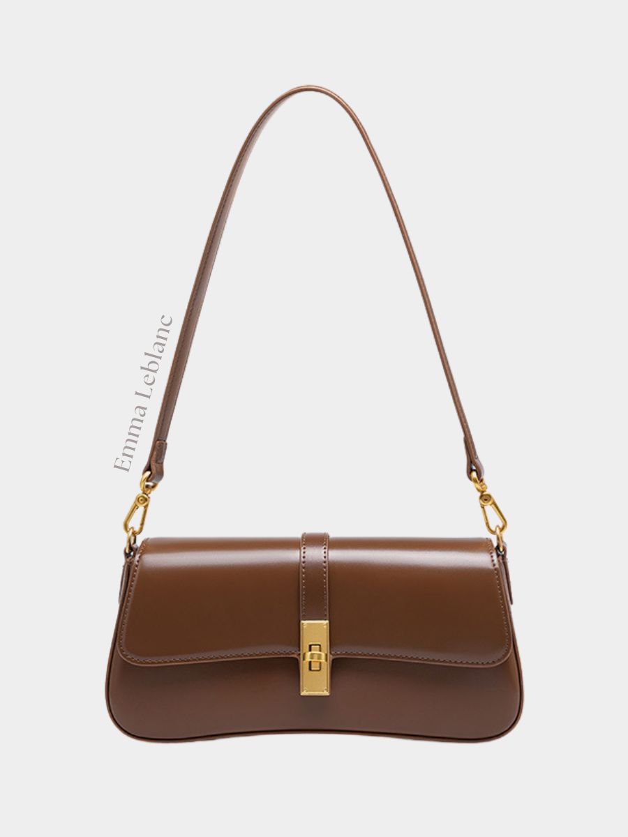 Baguette Small Leather Miami Bag
