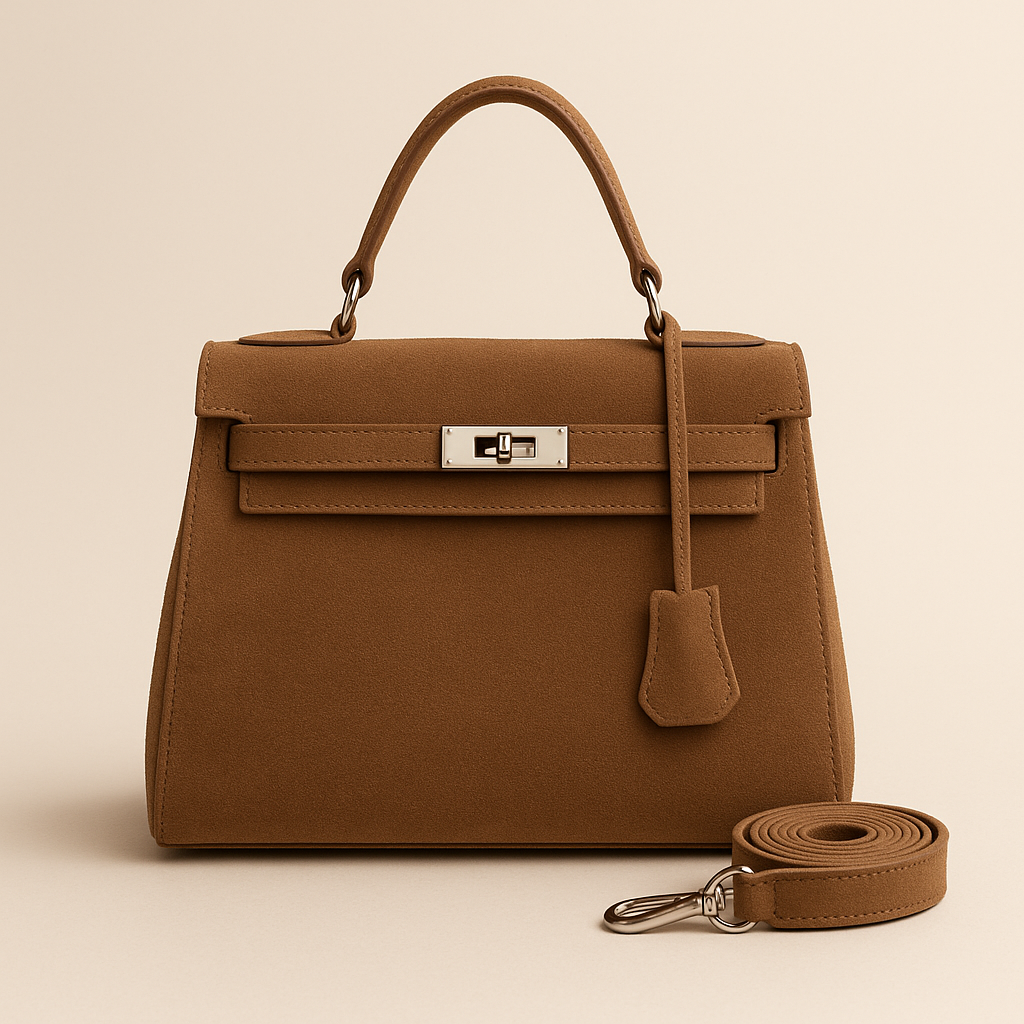 Classic Medium Suede Madrid Bag