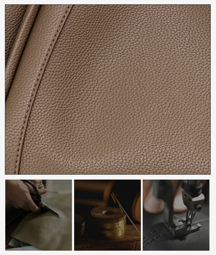 Tote Large Genuine Leather Rouen Bag