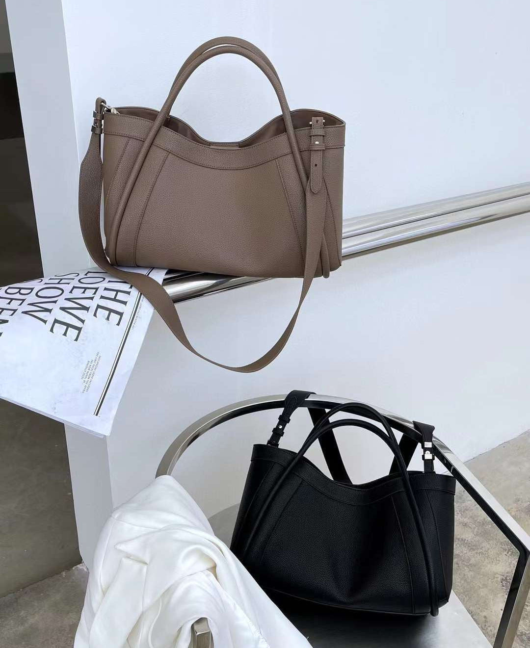 Tote Large Genuine Leather Rouen Bag