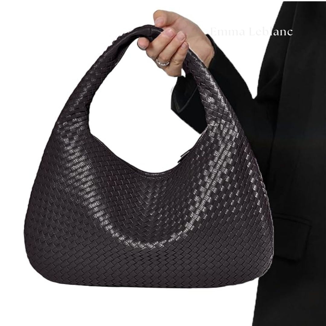 Shoulder Maxi Woven Havana Bag