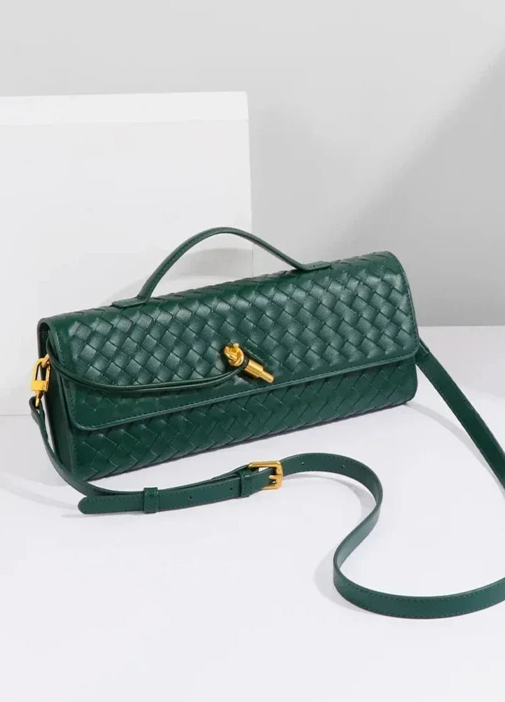 Baguette Woven Laurent Bag