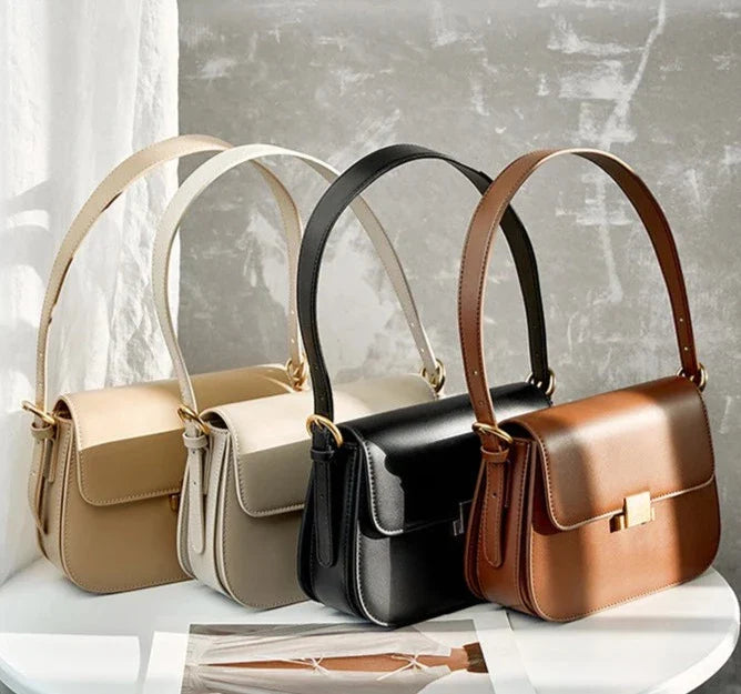 Crossbody Box Genuine Leather Camille Bag