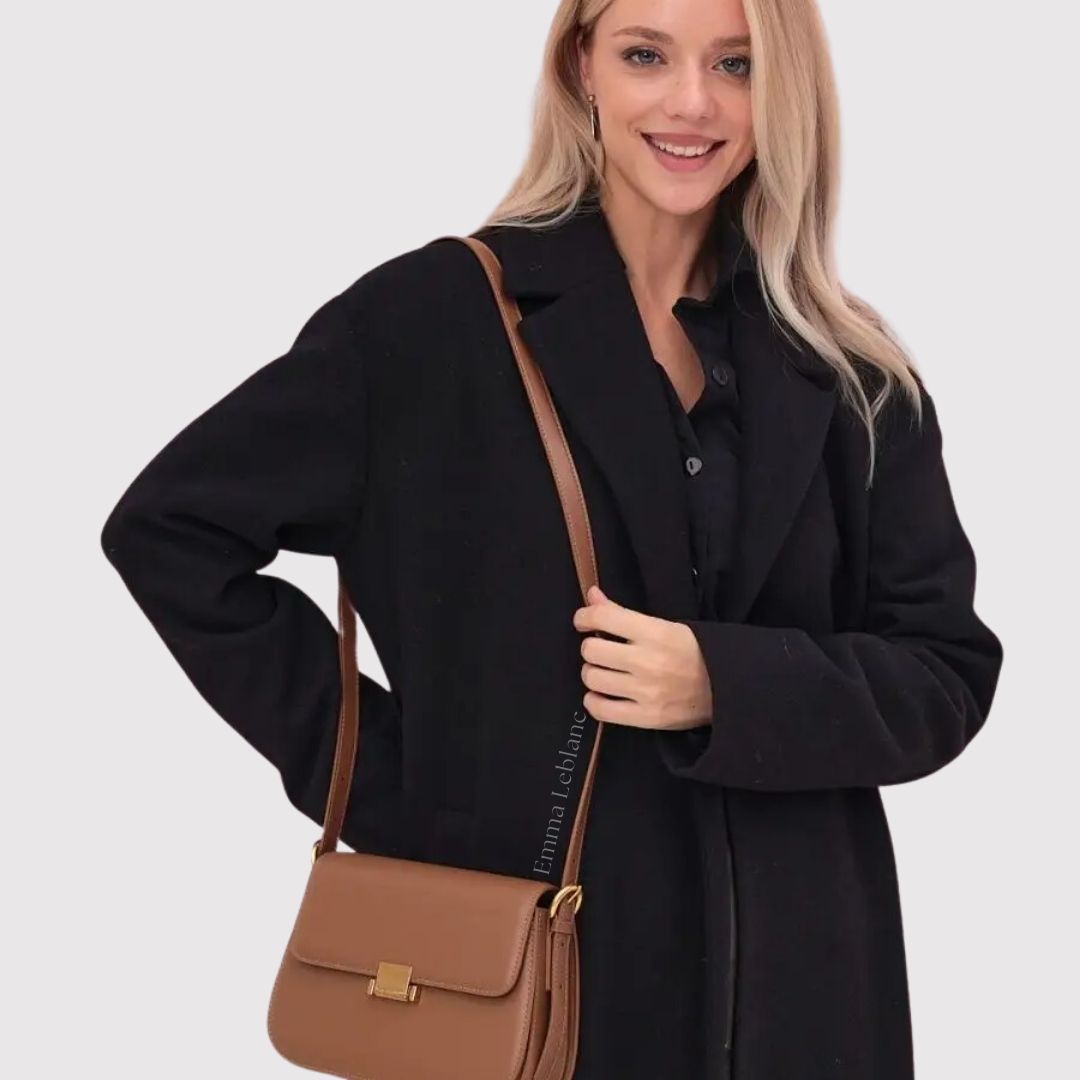 Crossbody Box Genuine Leather Camille Bag