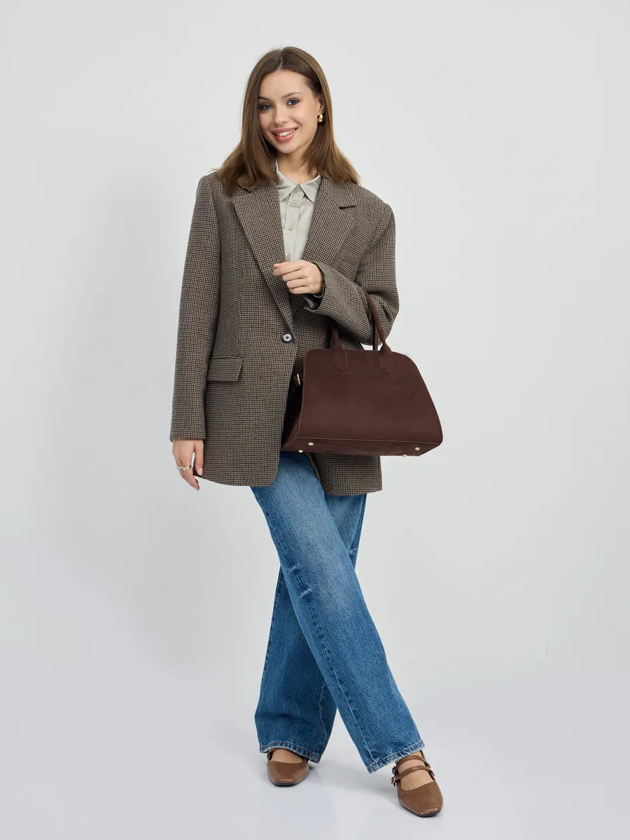 Tote Large Suede Hazel Bag