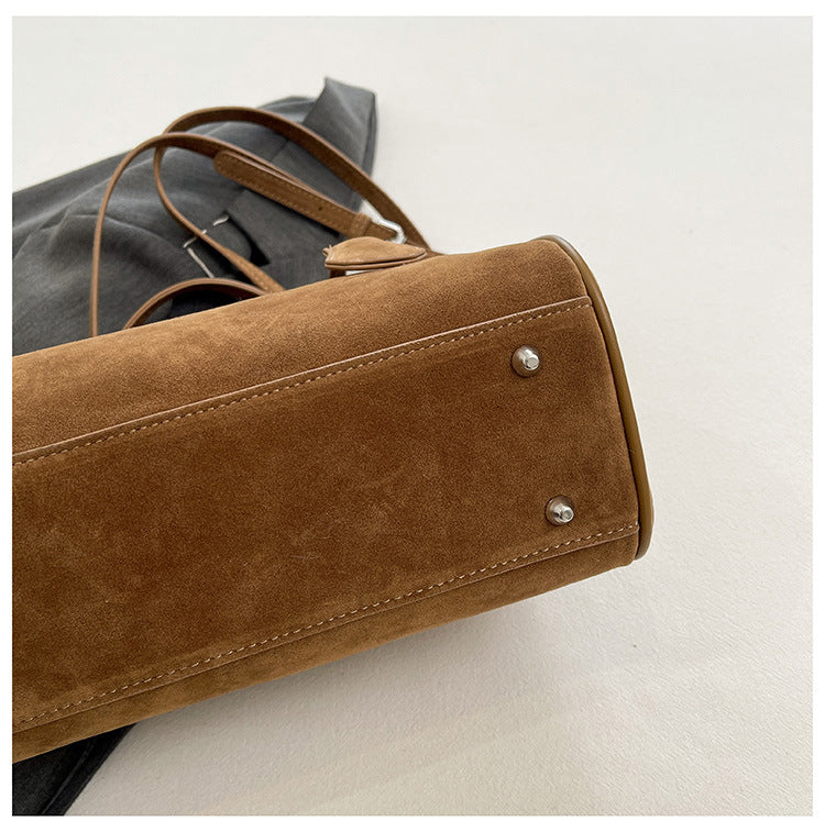 Classic Medium Suede Madrid Bag