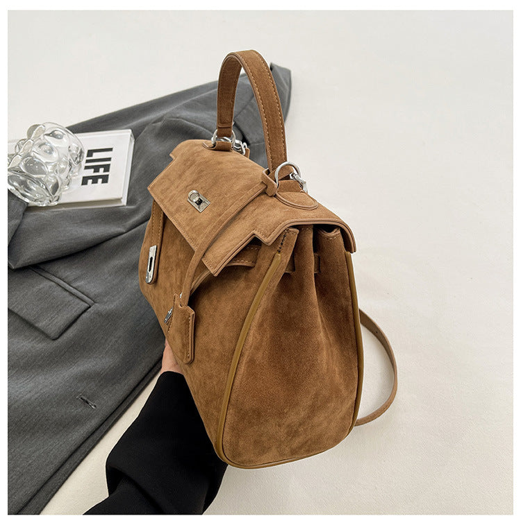 Classic Medium Suede Madrid Bag