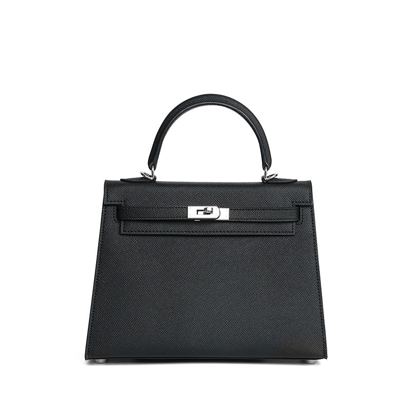 Classic Medium Genuine Leather Madrid Bag – Silver Hardware