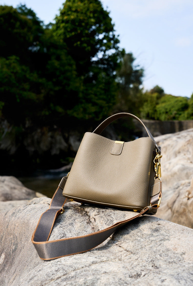 Bucket Genuine Leather Munich Bag