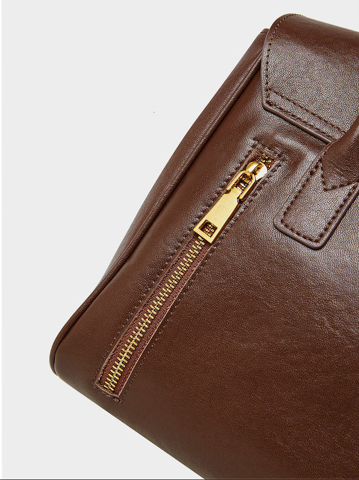 Classic Medium Genuine Leather Naples Bag