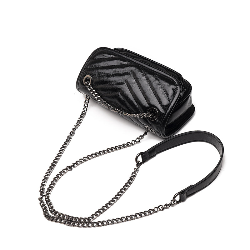 Small Crossbody Genuine Leather Liz Bag