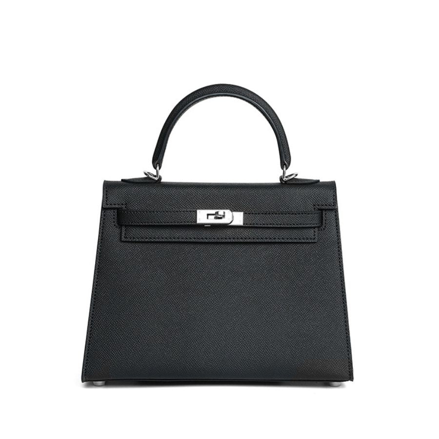 Classic Medium Genuine Leather Madrid Bag – Silver Hardware