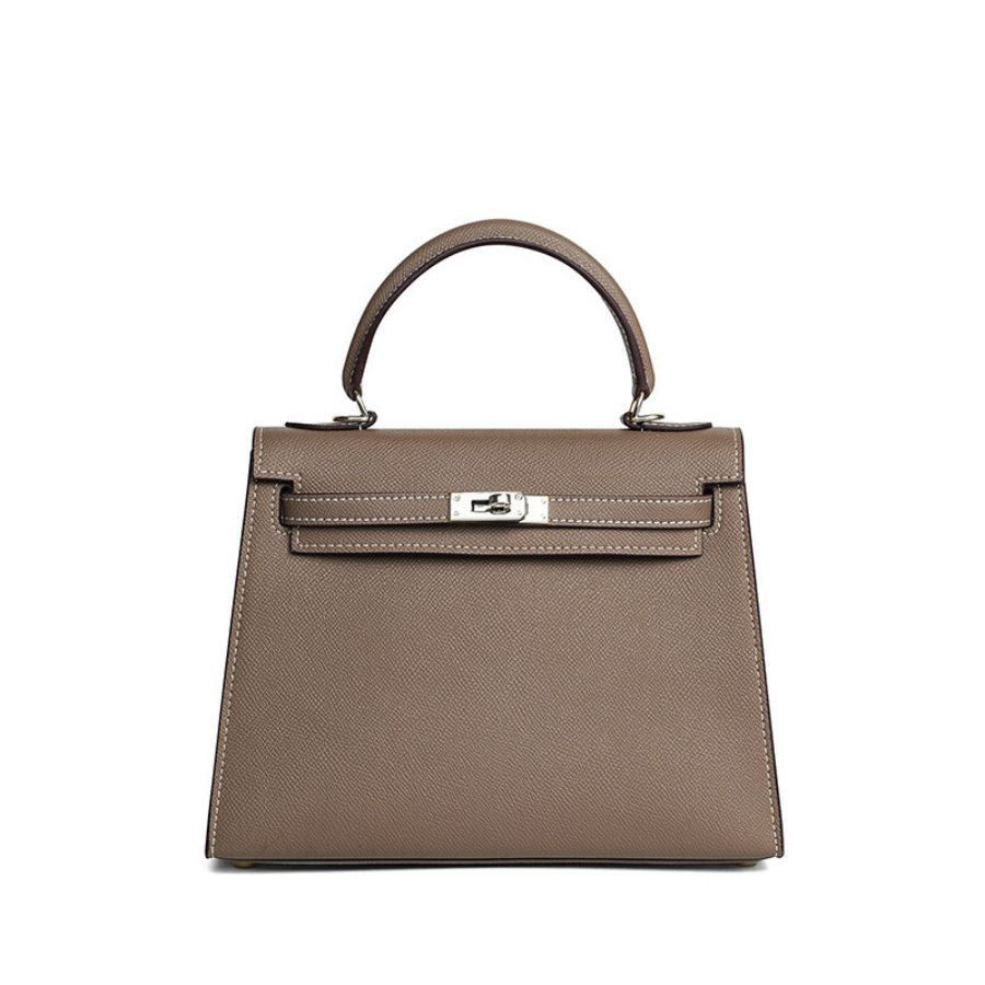 Classic Medium Genuine Leather Madrid Bag – Silver Hardware