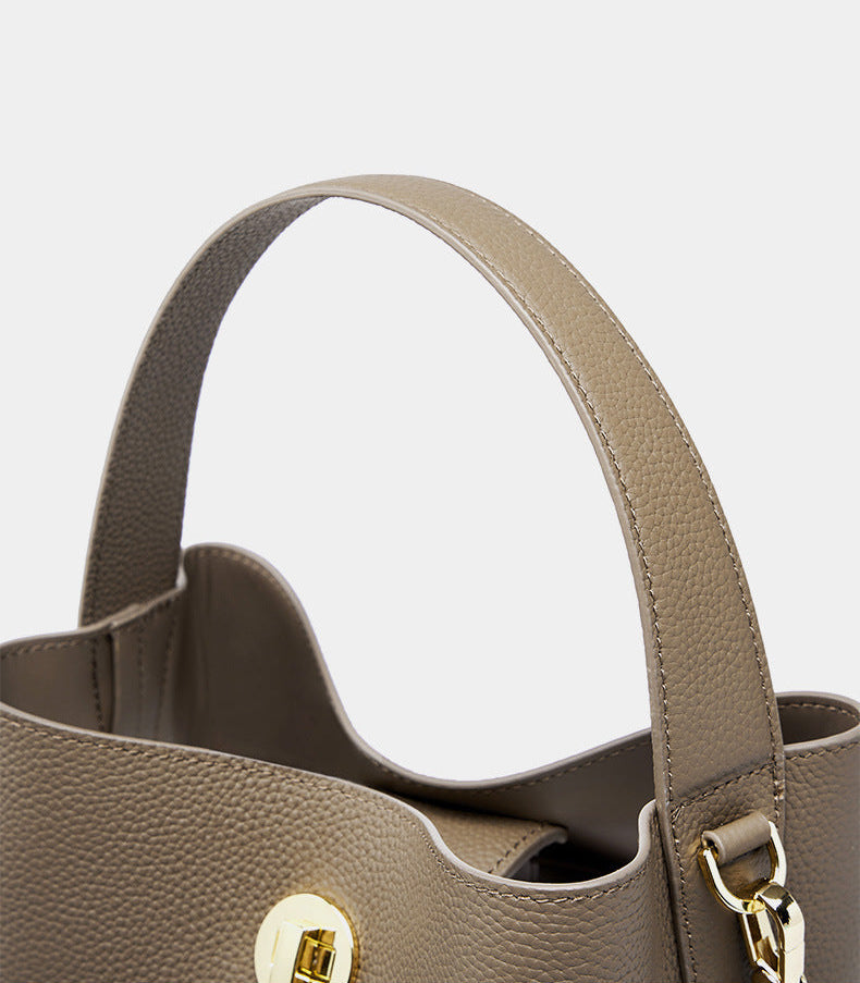 Bucket Genuine Leather Orlando Bag