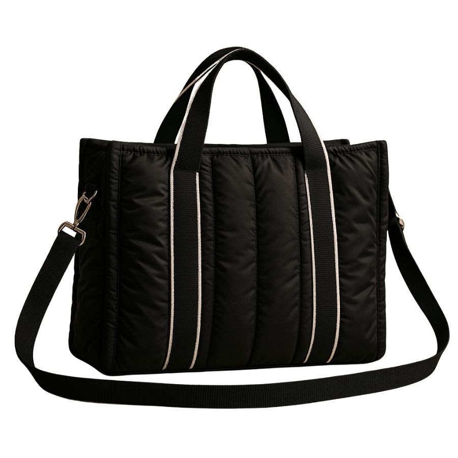 Tote Puffer Jade Bag
