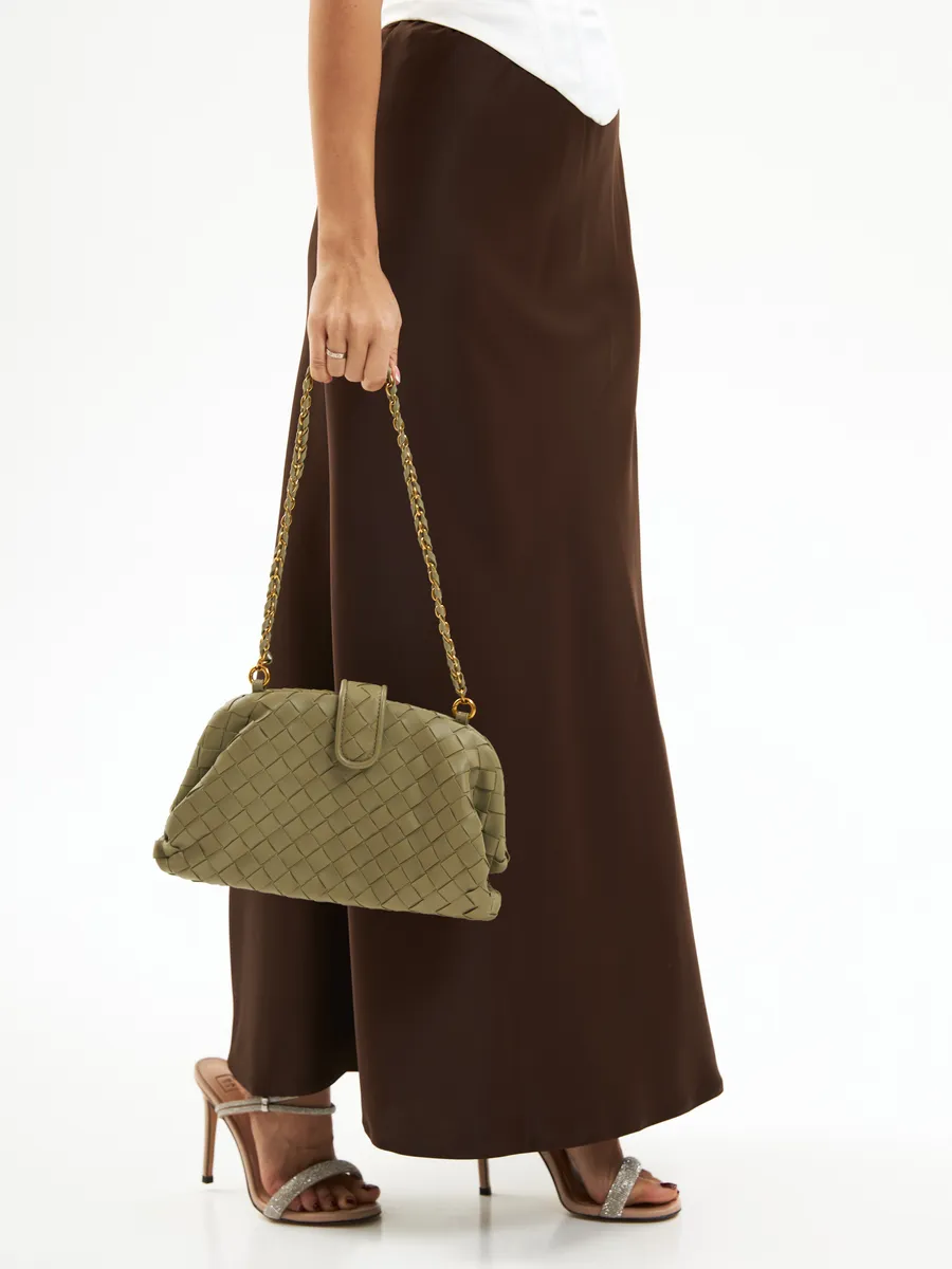 Small Woven Claire Bag