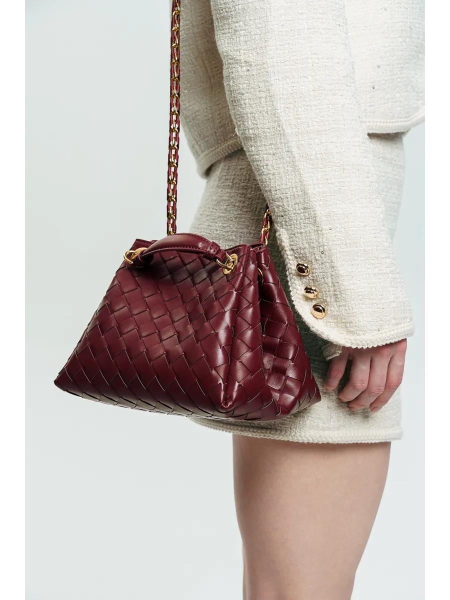Small Woven Giulia Bag