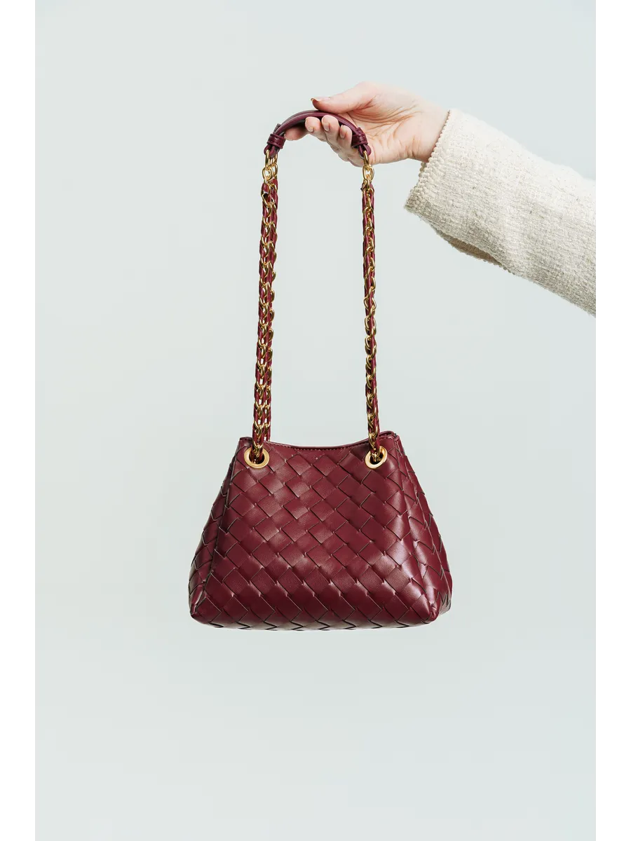 Small Woven Giulia Bag