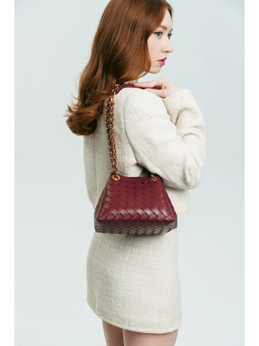 Small Woven Giulia Bag