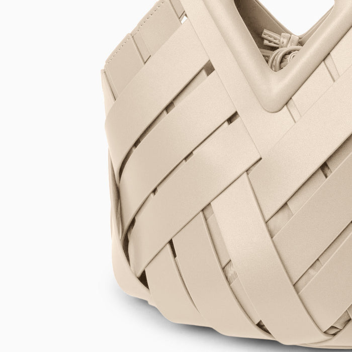 Woven Genuine Leather Lancaster Bag