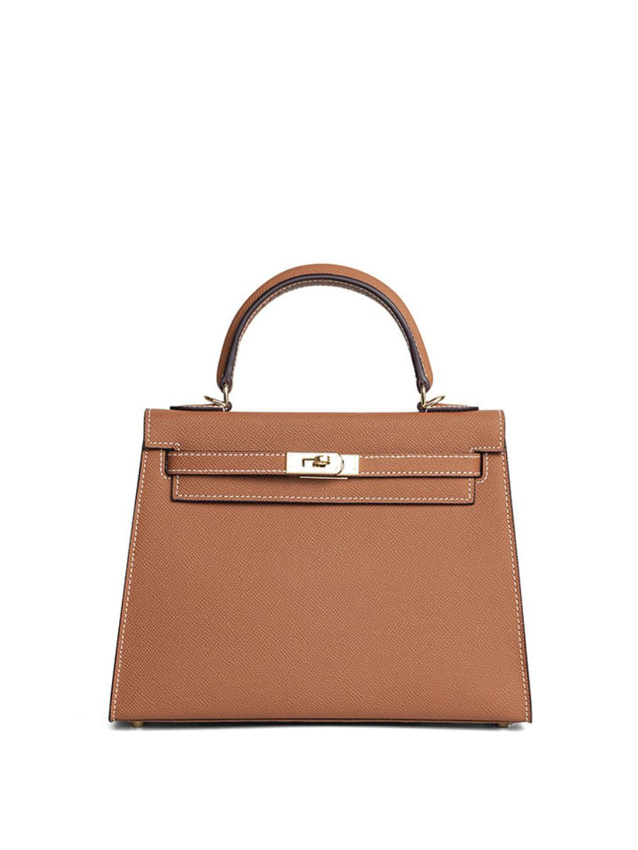 Classic Medium Genuine Leather Madrid Bag – Gold Hardware