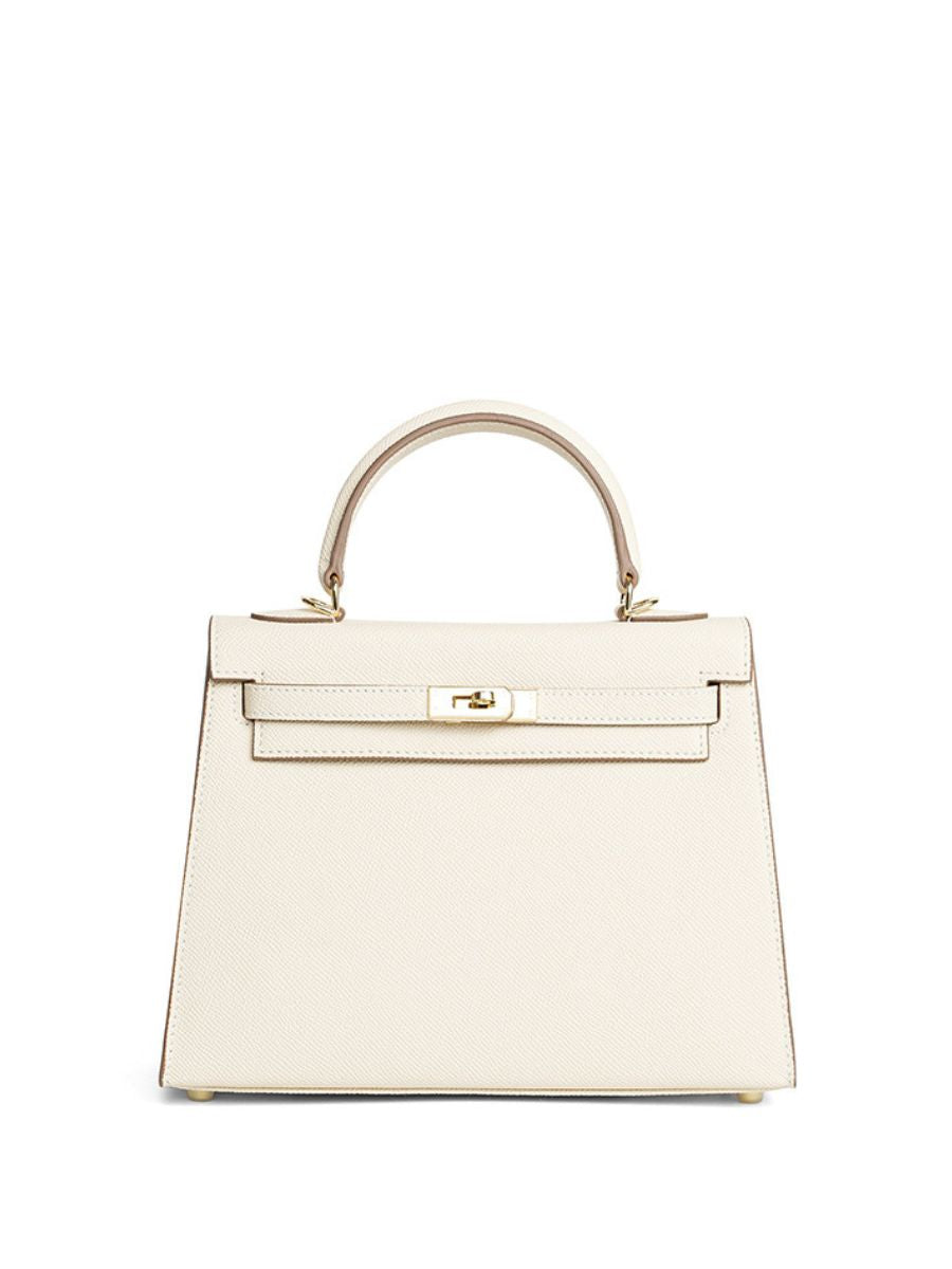 Classic Medium Genuine Leather Madrid Bag – Gold Hardware