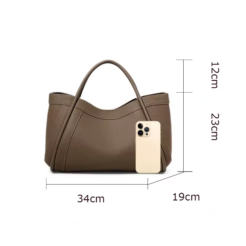 Tote Large Genuine Leather Rouen Bag