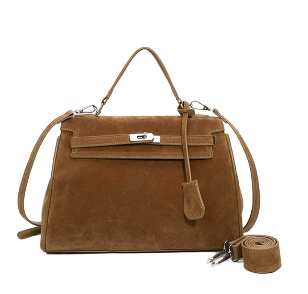Classic Medium Suede Madrid Bag