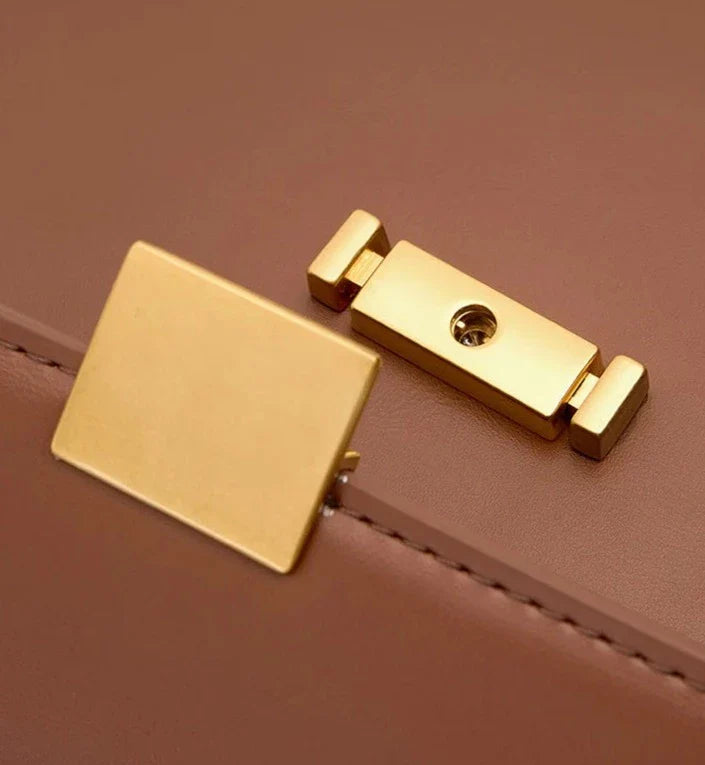 Crossbody Box Genuine Leather Camille Bag