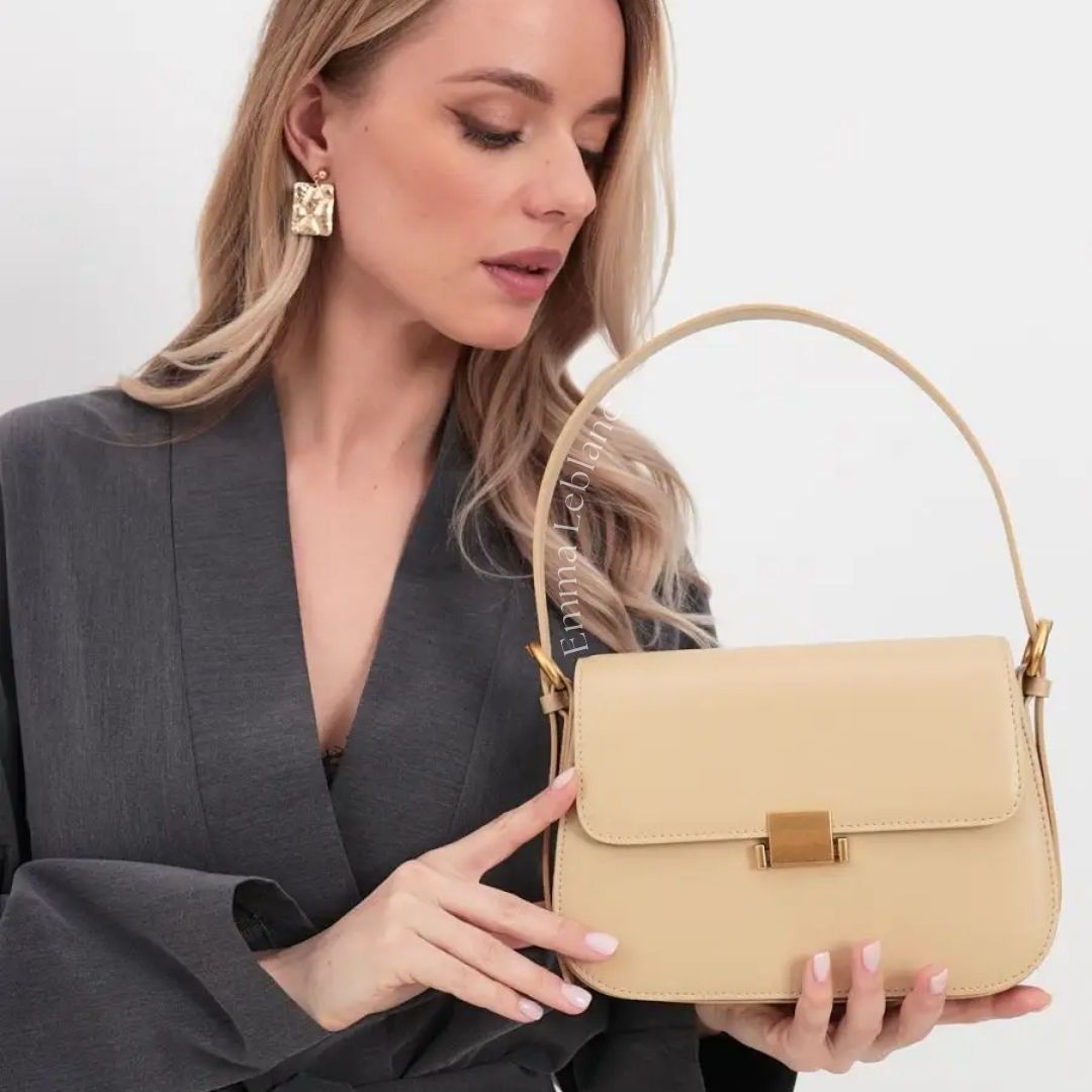Crossbody Box Genuine Leather Camille Bag