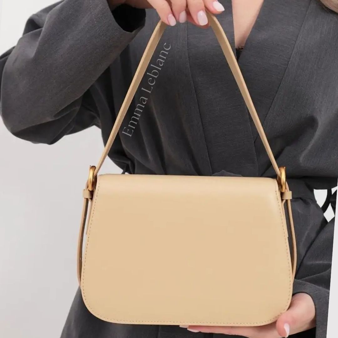 Crossbody Box Genuine Leather Camille Bag