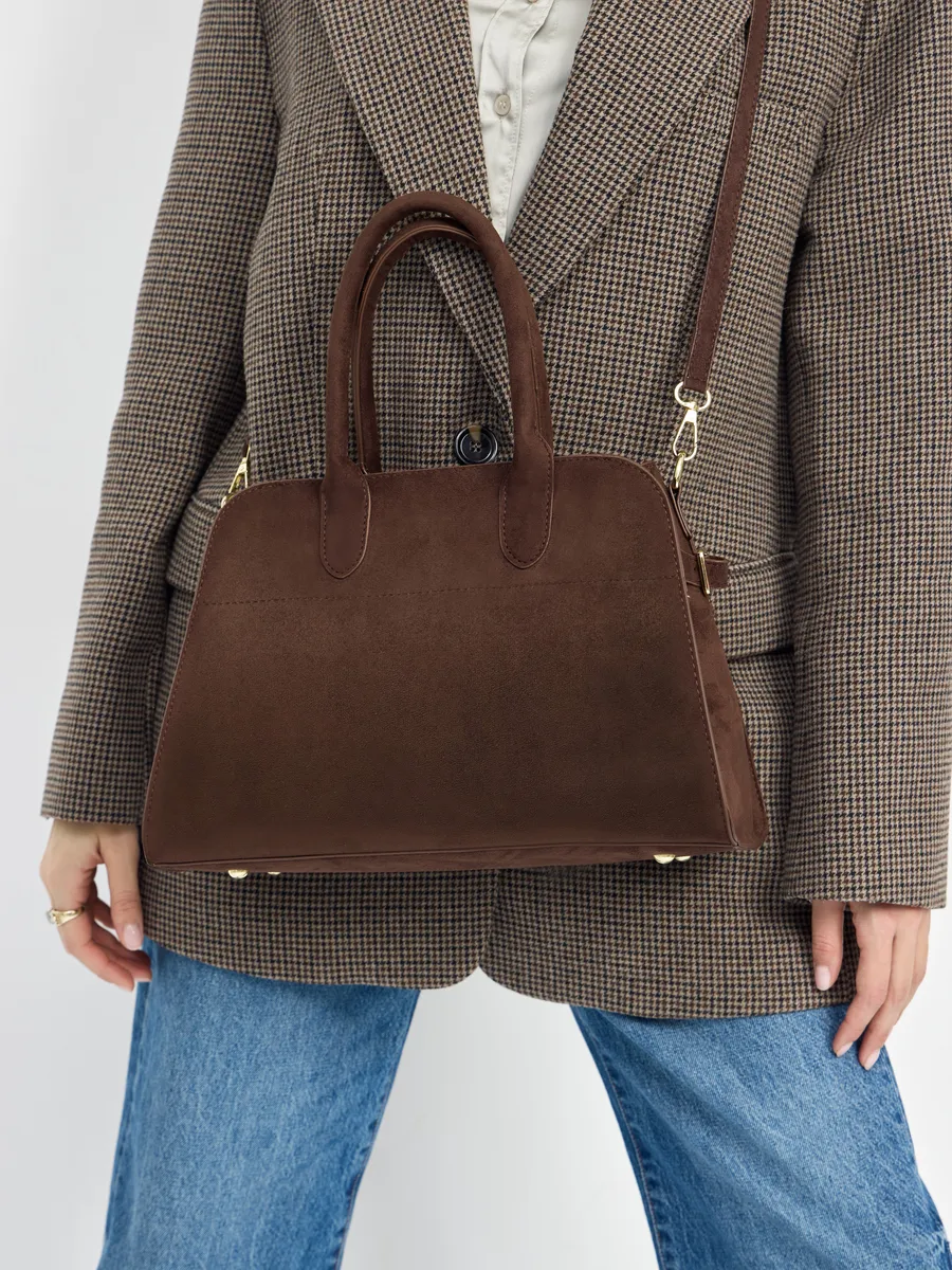 Tote Large Suede Hazel Bag