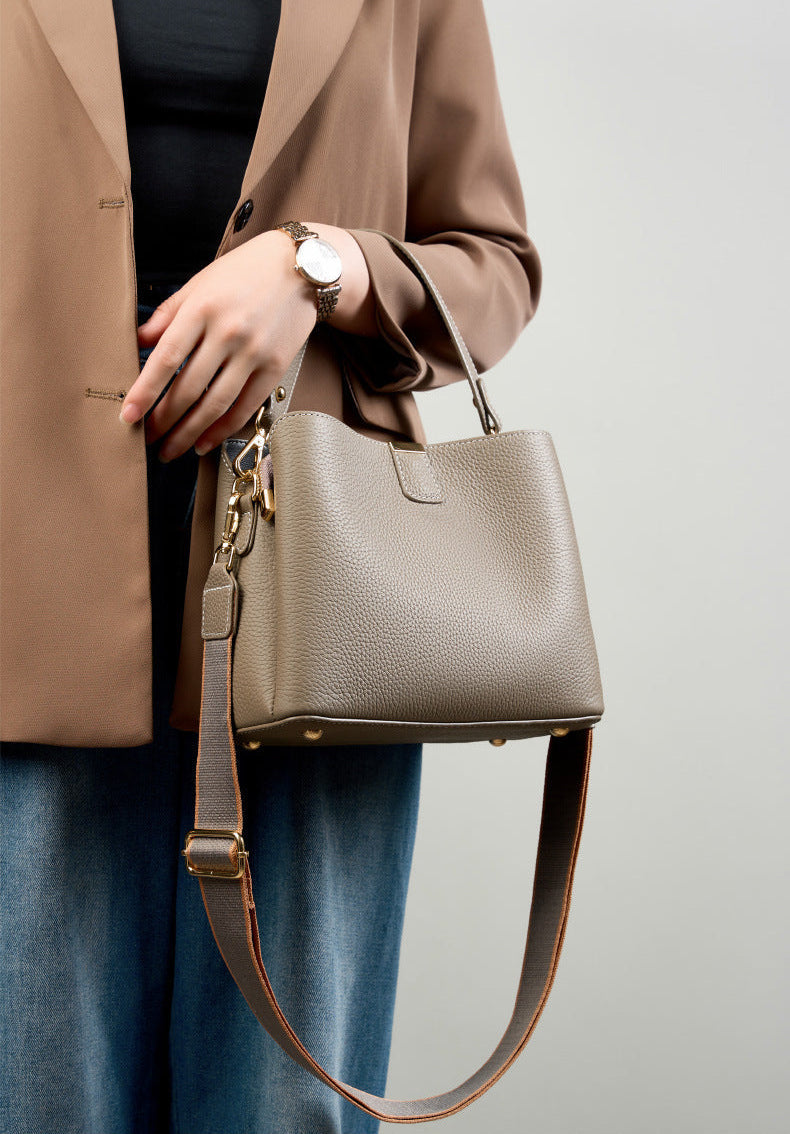 Bucket Genuine Leather Munich Bag