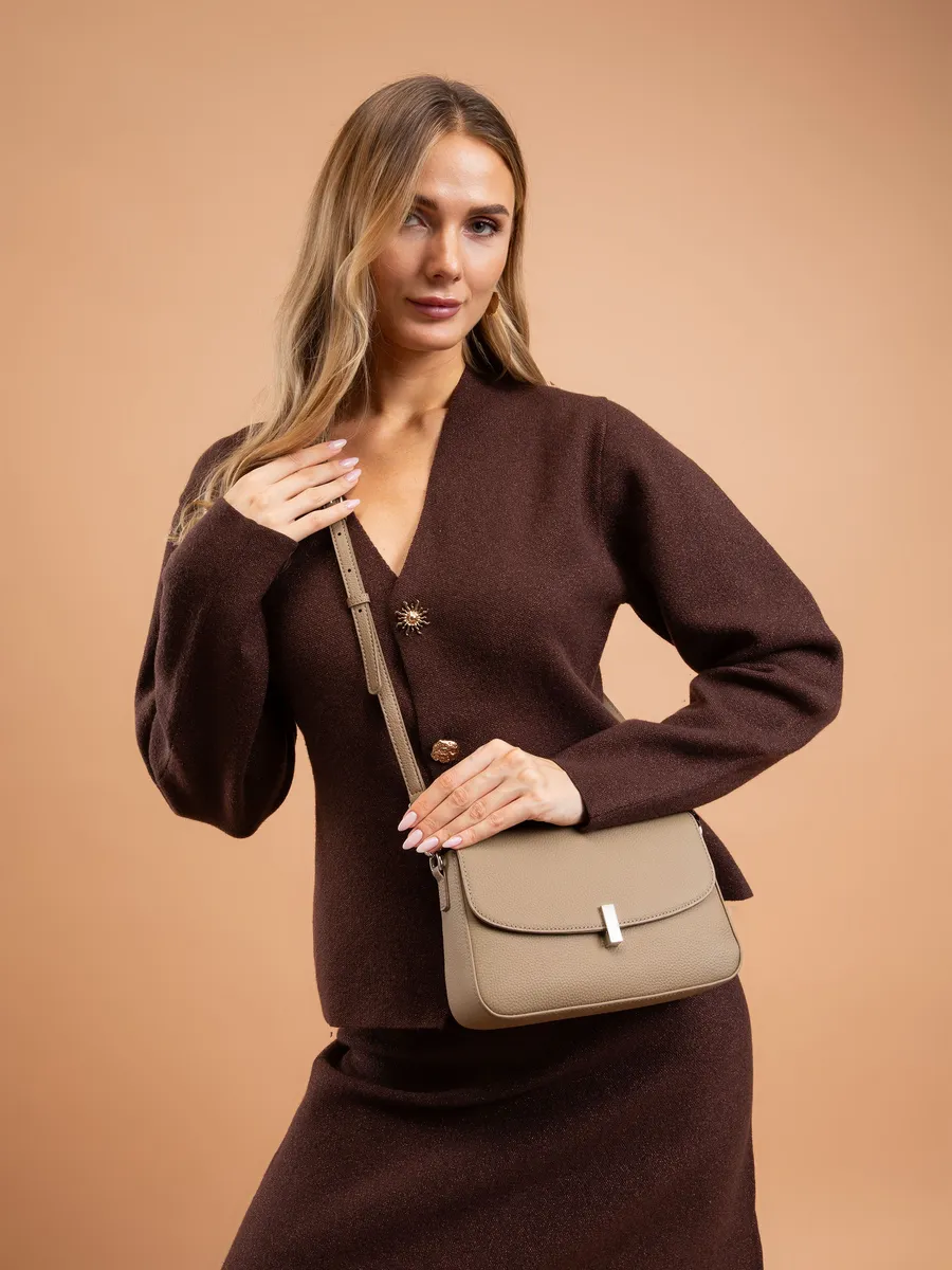 Crossbody Classic Small Genuine Leather Oslo Bag