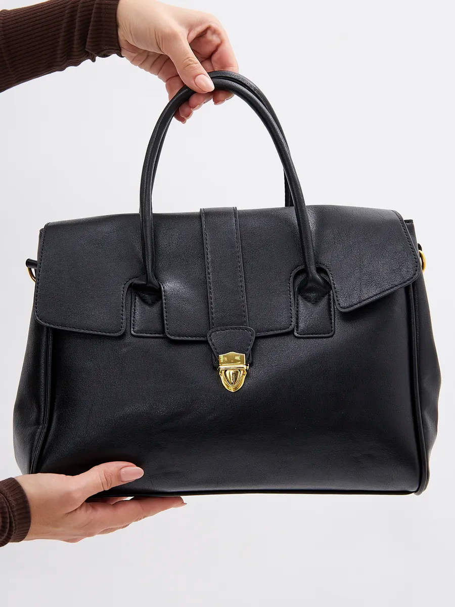 Classic Medium Genuine Leather Naples Bag