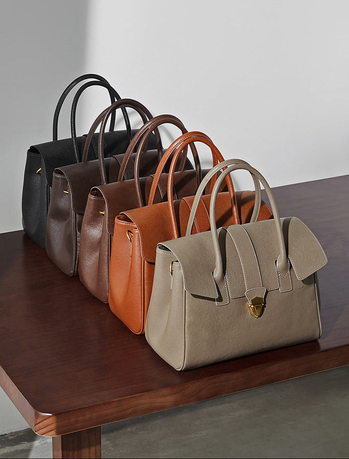 Classic Medium Genuine Leather Naples Bag