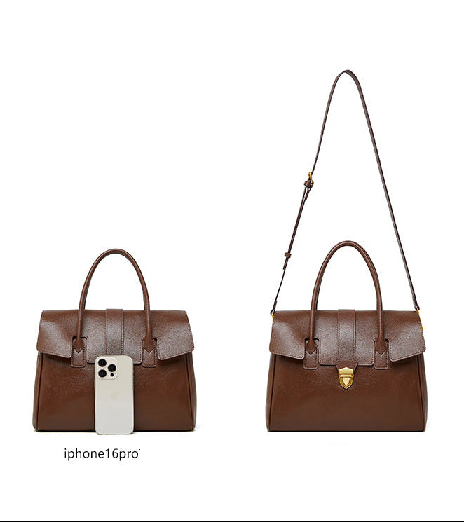 Classic Medium Genuine Leather Naples Bag