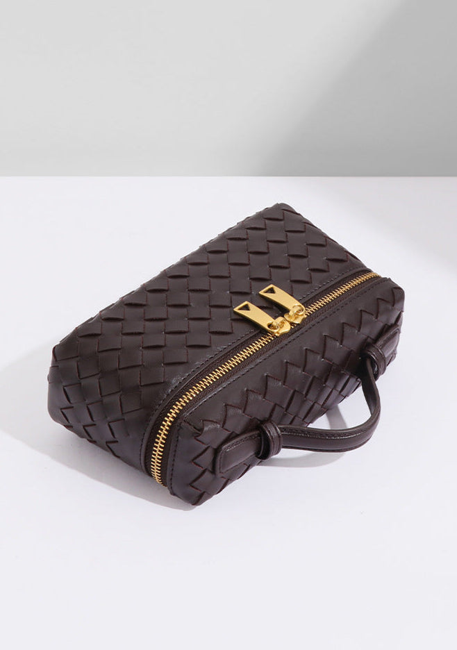 Small Woven Manila Bag