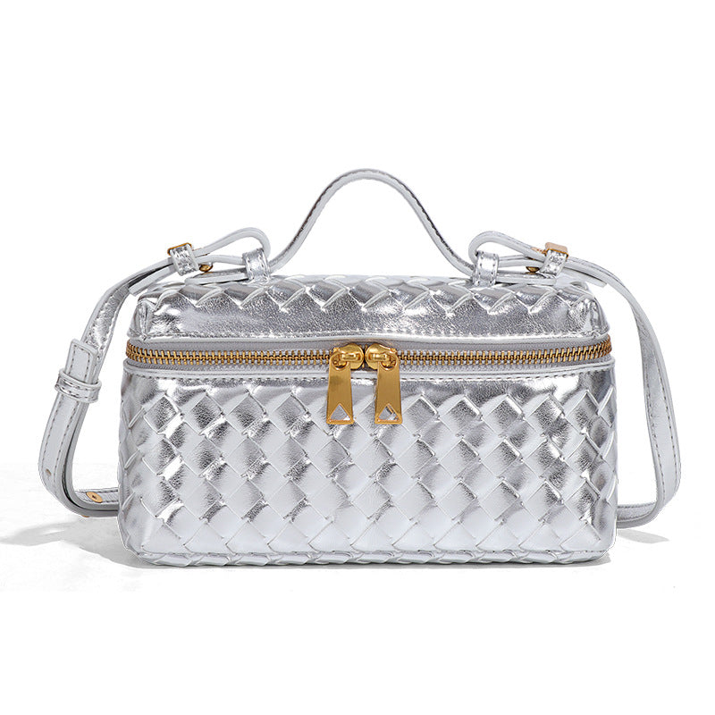 Small Woven Manila Bag