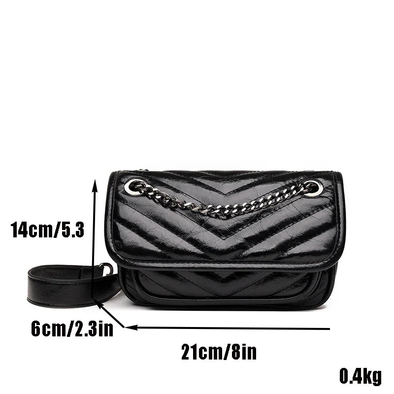 Small Crossbody Genuine Leather Liz Bag