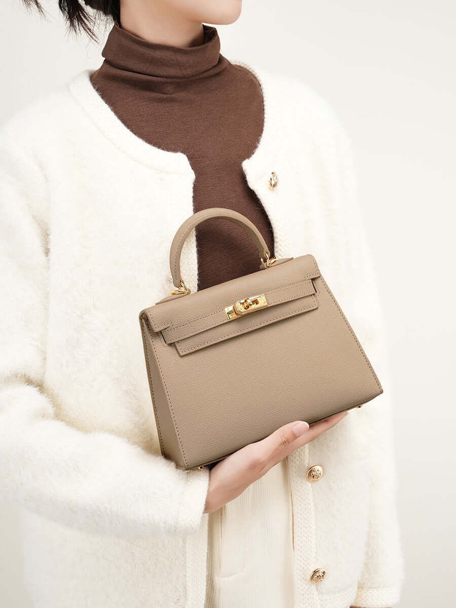 Classic Small Genuine Leather Madrid Bag